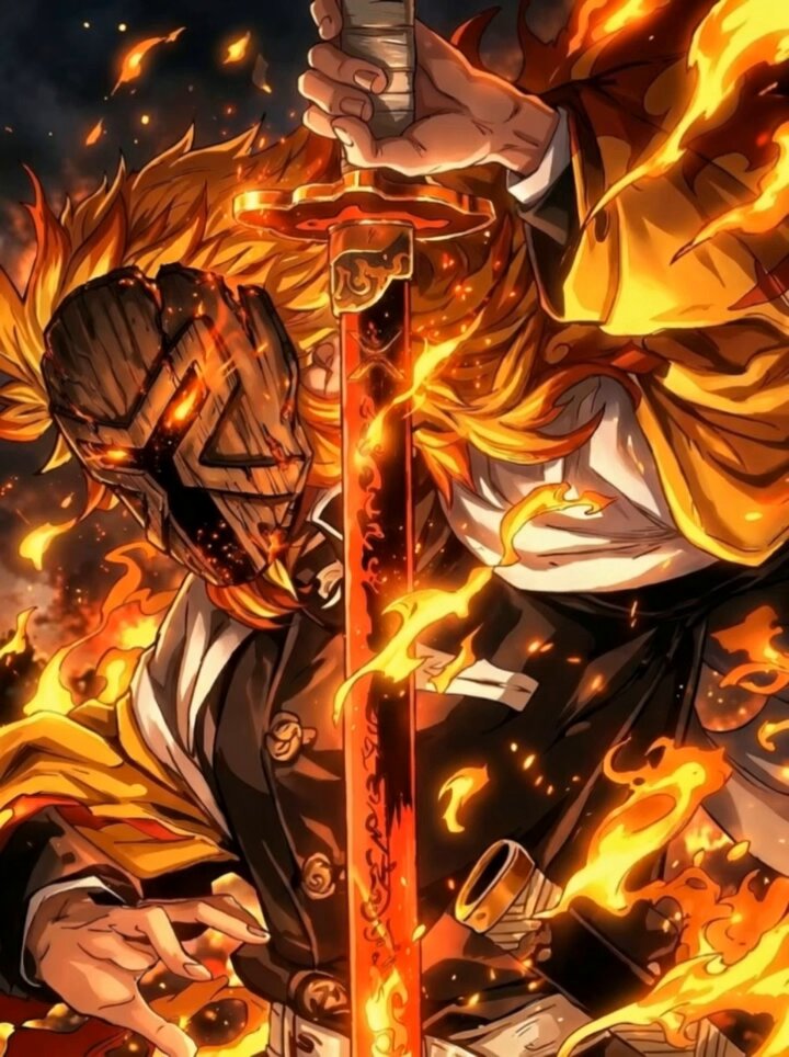 The image features an illustration of a person wearing a mask, holding a sword with fire burning behind them. The background appears to be a dark, fiery scene that matches the flames coming from the sword. There are also some text elements present in the image, including "Some people saw a bear market. We saw a forge." and "$XRP $ARMY". These elements suggest that there might have been an economic event or situation related to cryptocurrency, such as a bear market or a rise in the value of a particular cryptocurrency like Bitcoin. The illustration could be interpreted as a visual representation of this economic scenario, with the person holding the sword symbolizing power and control over the situation.