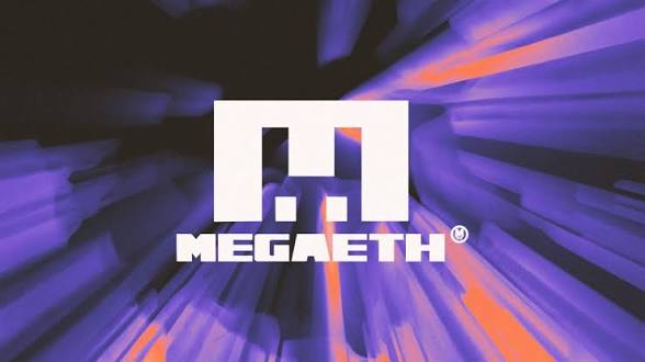 A vibrant purple and orange burst background features the white "MEGAETH®" logo, directly branding the announcement that MegaETH is discontinuing its Mega Mafia accelerator program after two years.