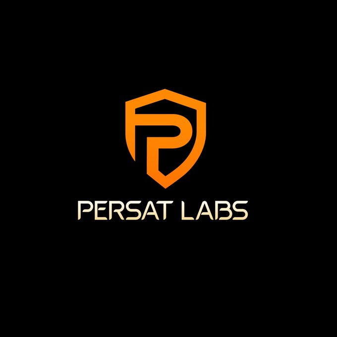 The image shows the orange shield logo of "PERSAT LABS" on a black background, which visually ties to the post's concept of protection and trust, hinting at a solution to help people recover their lost funds.