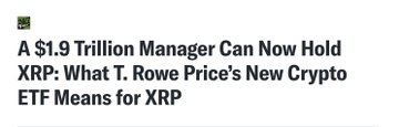 The image features an overlay of text that provides information about Bitcoin, specifically about a $1.9 Billion manager holding XRP and what price this XRP will be worth when its new crypto token's price is introduced. The text also discusses the XRP Ledger ecosystem and how it relates to Bitcoin, offering potential benefits in terms of utility and future cash flows.