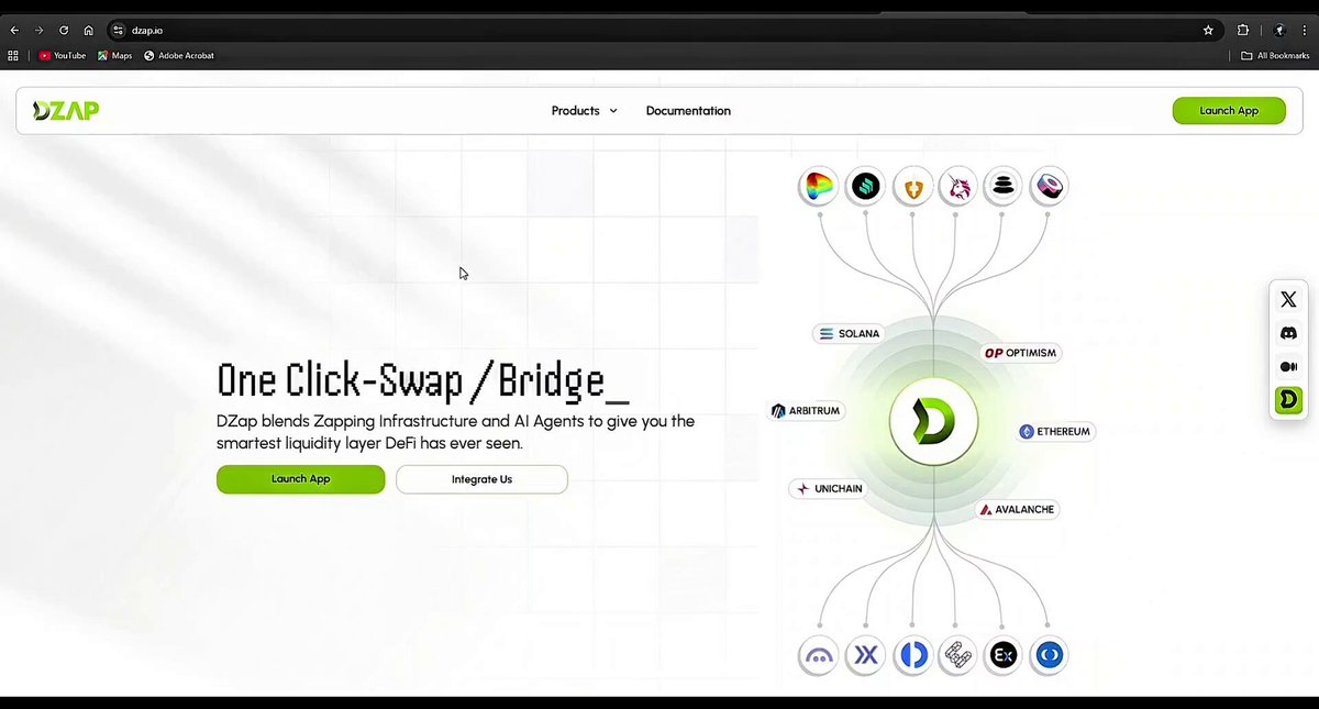 The image shows a screen displaying information about DZAP's cryptocurrency exchange platform, where users can perform cross-chain transactions. The focus of the image is on the "One Click/Swap" feature that allows users to effortlessly transfer digital currency using the platform. Users can now try out different cryptocurrencies like BNB Chain and USDC with ease. The post also highlights how efficient these transactions are compared to traditional methods, making them a viable option for traders and individuals looking to invest in digital assets or perform crypto swaps.