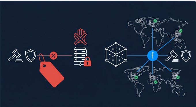 The image shows an infographic design depicting global connections between different companies and their reliance on blockchain technology. The companies featured are Courts & Insurers (C&I) and manufacturer data, with a focus on driver-related data being controlled by them through the use of blockchain technology. The infographic also discusses other areas like data privacy and security concerns. 

The infographic includes several symbols used to represent different themes or topics related to blockchain technology, such as price tags and courthouse buildings. Additionally, it mentions that a post about C&I is in the process of being published, highlighting their involvement in the creation of the infographic's content.