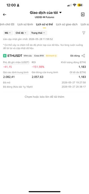 The image shows a phone screen with a list of Bitcoin prices displayed at 12:00 in the morning. The main focus appears to be on Ethereum, as there are three Bitcoin transactions related to it featured in the listing. The Ethereum price has increased over time, with one transaction priced at $1.89 and another at $3.01. Despite these positive trends in Ethereum, the screen remains neutral and does not provide any information about future cryptocurrency developments or trading strategies.