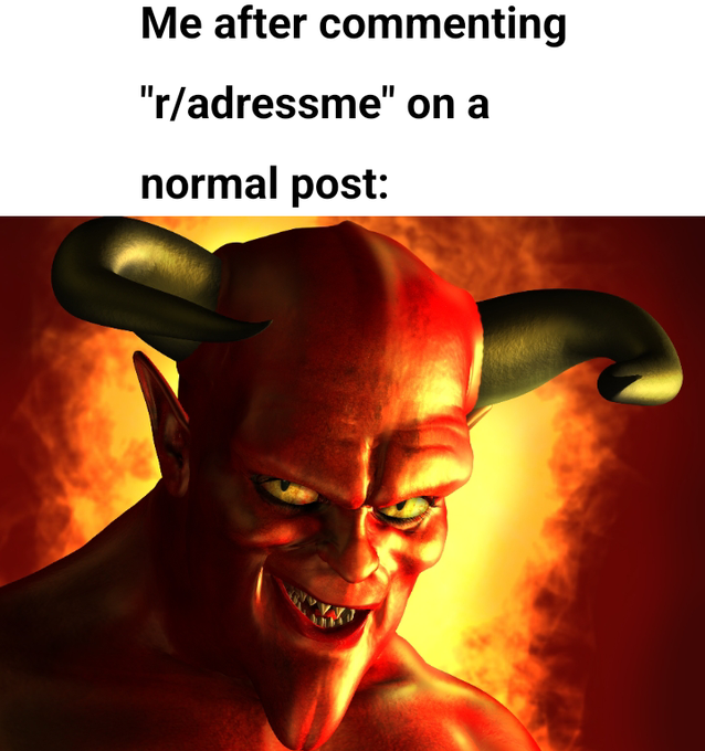 A meme featuring the grinning red devil from South Park with the text "Me after commenting 'r/adressme' on a normal post:" suggests a playful, mischievous persona lurking in the comments section. The accompanying post promotes $YAP and its onchain social growth incentives, cleverly aligning with the meme's theme of someone eagerly seeking attention and engagement online.