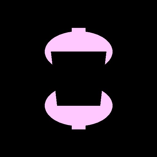 The image features an abstract design with two pink circles stacked on top of each other against a black background. The design has a minimalist aesthetic, focusing on simplicity and minimalism rather than intricate details or complex patterns. This minimalist approach can be seen as a metaphor for LayerZero's focus on providing a simple yet effective way to move messages, assets, and applications across chains without locking users into a single ecosystem.