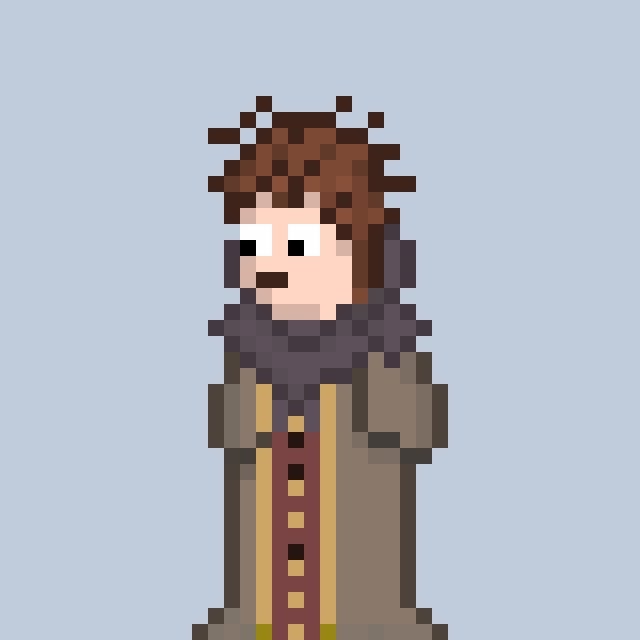 The image features a man with brown hair wearing a long coat, standing against a light blue background. The caption of the image reads "MINT IS LIVE Team phase on Forgotten list starts less than 15 minutes Join the experiment opensea.io/collection/eth". This text is located at the bottom right corner of the image and it seems to be related to the post about the experiment.
