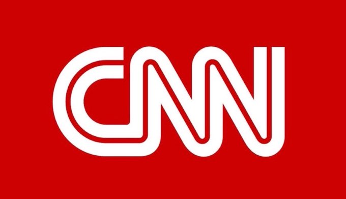 The CNN logo in white stylized text displayed on a red field.