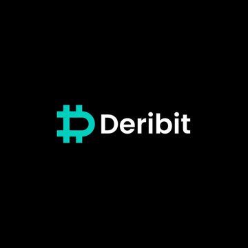 The image features a logo for a cryptocurrency called "Deribit". The logo consists of a blue letter "D" surrounded by a green hash symbol, which is the main element of the design. The text "deribit" is written in white below the logo. The background of the image is black, and there are two lines of text that read "INSIGHT: $6.25B options are set to expire on Deribit today." This information suggests that the Deribit cryptocurrency has been listed for sale with a specific price of 6.25 Bitcoin.