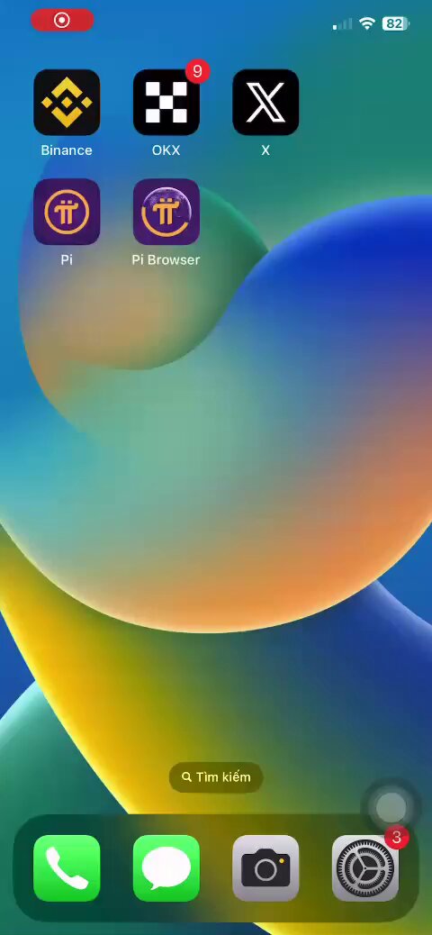 The image shows a cell phone screen with various app icons displayed. One of the icons is "PIONEERS - When does trust the process become I can't do this anymore?". This icon is related to the post about Pi Network, which discusses the importance of trust in the blockchain technology and how it has been tested by the Vietnamese Pioneer who had been waiting for years on the mainnet. The image also includes a green phone with an app called "Focus" that could be used to navigate through the various icons displayed on the cell phone screen.