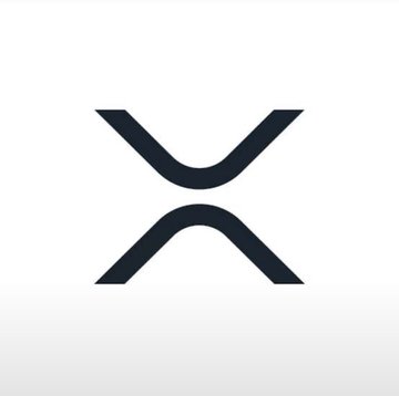The XRP cryptocurrency logo, featuring a stylized dark blue 'X' on a light background.