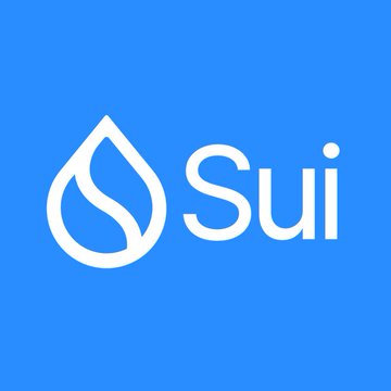 The image features a blue background with white text that reads "SUI". There are no other objects or elements present in the image. The focus of the image seems to be on the SUI logo itself rather than any additional context or information about the post.