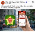 A Vietnamese news headline about VTV reading 'Đáp lễ tạo hình VĐV bơi ở SEA Games 33' alongside a Starbucks promotional image showing a held drink cup.