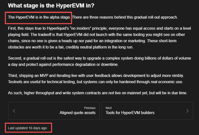 The image features a screenshot of a website, possibly HyperV-MS Server, that has two tabs open. One tab displays information about HyperEVM and its capabilities while the other shows some discussion points or articles related to Alpha software. The image also includes labels indicating the status of an ongoing experiment within Alpha's software, which suggests that the experiment is still active and collecting data.