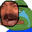 The image shows the famous "Stonks" meme—a low-resolution figure of a man with an exaggerated expression wearing a green helmet—often used to convey ironic confidence about a bad financial decision. It humorously mirrors the poster's lament of aping into ZEC (Zcash) at $1,500 and watching it backfire, capturing the classic crypto irony of going all-in on a "sure thing" only to face a "dire predicament."