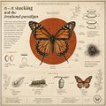 An informational graphic details the life cycle stages of the Trichius fasciatus (Bee Beetle), including egg, larva, pupa, and adult forms.