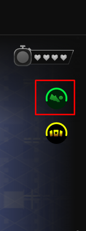 A Screenshot showing Sorare's UI update with a green boot icon (highlighted in a red box) labeled as the "Daily play" feature. Above the boot icon are four white heart icons, and below it is a yellow coin icon.