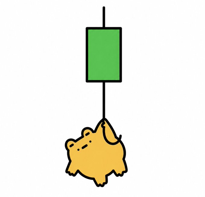 A cartoon illustration of an orange, fluffy character named Bub holding up a green price tag on a string, matching the artist's announcement of launching their hand-drawn character "Bub" as the $BUB coin on the BNB blockchain.