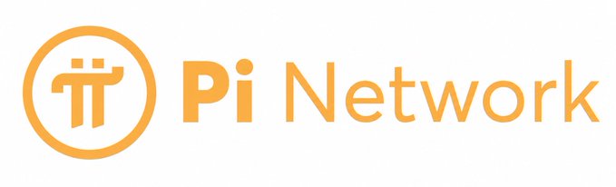 The image displays the orange Pi Network logo, featuring a stylized pi symbol in a circle alongside the text "Pi Network." This branding relates to the post's discussion about Pi Network's valuation, distinguishing between the community-proposed GCV concept and the actual market price determined by real trading activity.