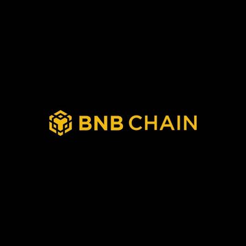 The image displays the BNB Chain logo in gold on a black background, representing the brand behind the BNB cryptocurrency whose breakout above $809 is highlighted in the accompanying bullish trading commentary.