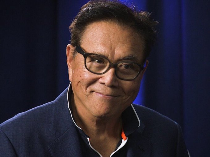 Robert Kiyosaki, author of "Rich Dad Poor Dad," smiles for the camera, with the accompanying post highlighting his bullish prediction that Ethereum (ETH) will surge to $60,000 by 2026.