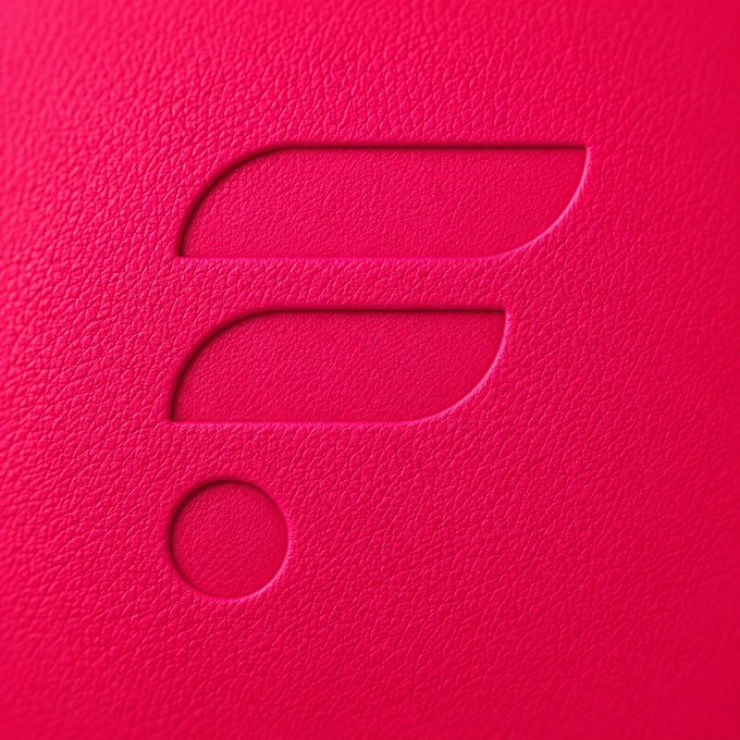 The image features a pink surface with a logo that reads "FLR", which stands for "Fully Legible". This logo, along with other text elements such as the word "only" and the number "1", are displayed on the pink background of the photo. The focus is on the logo itself, emphasizing its importance in relation to the post's content.