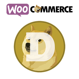 The image features a cartoon dog with a gold background, which is the main focus of the scene. The text "WordPress" is written above the dog's head, indicating that this image may be related to a WordPress-related topic or service. Below the dog, there is a logo for Dogecoin, a digital currency and cryptocurrency platform. The combination of these elements suggests that the image could be promoting a website or service related to both WordPress and Dogecoin.