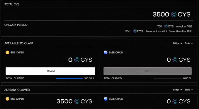 The image shows a screenshot of a computer screen displaying various settings related to virtual currency trading, specifically NFT (Non-Fungible Tokens). The screen showcases the trading balance of 3500 CYS against one of three tokens: CYS, OCS, and NFT. This information is likely provided in an excel sheet or another tab within the computer's interface. The post also mentions a claim to be settled with a 100% success rate for users. Overall, this image highlights how virtual currency trading works and the tools available for managing transactions on a digital platform.