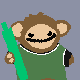 A cartoon bear puppet wearing a green shirt holds a green lightsaber-like object, humorously paired with the caption joking about a Bitcoin-themed graduation gift falling short of expectations.