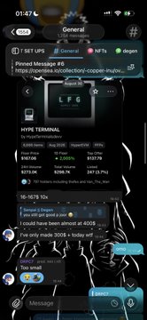 A Telegram chat screenshot showing messages in a crypto trading group discussing BTC price movements, leverage, and pump signals.