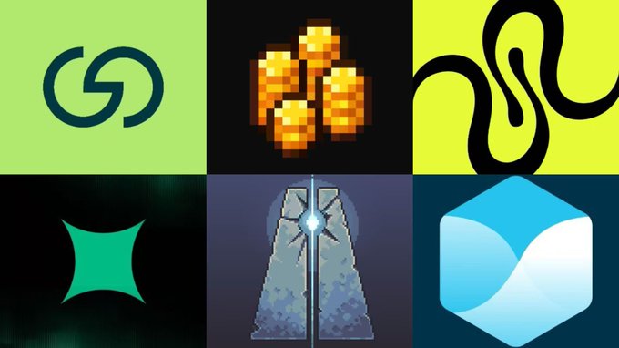 A grid of six project logos—GRVT, Cambria, Squid, The Beacon, TermMaxFi, and Extended—representing the cryptocurrency projects with upcoming Token Generation Events (TGEs) scheduled for Q3.