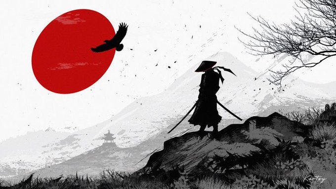 The image features a man dressed as a warrior, holding a sword and standing atop a rock with an eagle flying above him. The scene takes place against a backdrop of mountains and trees, creating a sense of depth and grandeur. The post discussing the importance of genuine attention and quality creation in projects is related to this image because it highlights the dedication and effort required to create something meaningful or impactful.

The man's attire as a warrior and his sword suggest that he has spent time crafting his character, while the eagle flying above him symbolizes freedom and power. The mountains and trees in the background emphasize the vastness of space and the importance of focusing on what truly matters. Overall, this image serves as a reminder to prioritize quality over quantity and genuine effort when creating or engaging with content.