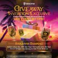 A low-resolution promotional image for a 'Givaway Invitation Exclusive' with illegible text and graphics.