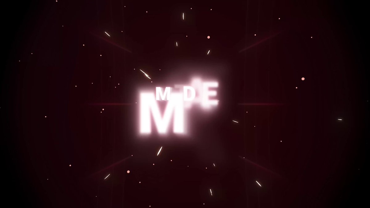 The image features a large, white logo with the word "MINT" written in capital letters at the center of the frame. Surrounding this central logo are numerous small particles or stars scattered throughout the image, creating an impression of a starry night sky. The text "MINT DATE LOCKED" is also present within the image.