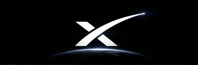 The image features a logo for the company SpaceX, which consists of an X shape with a white "D" above it. The background of the logo is black, making the white "X" stand out prominently. The text "Oldest $SPX token. Following SpaceX IPO hype. Good narrative." is also present in the image.