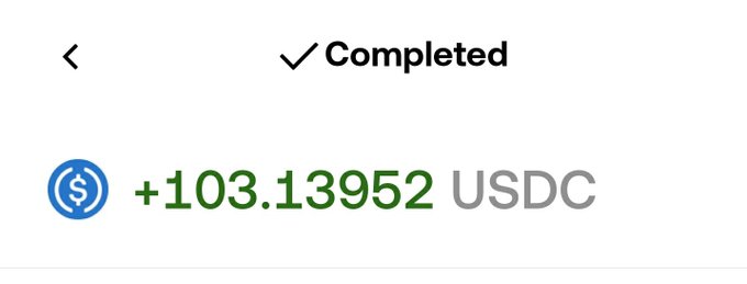 The image shows a post on Instagram, with a message that reads "a small win to start the morning thanks for another $1.51!". The caption also highlights that this was completed earlier today.