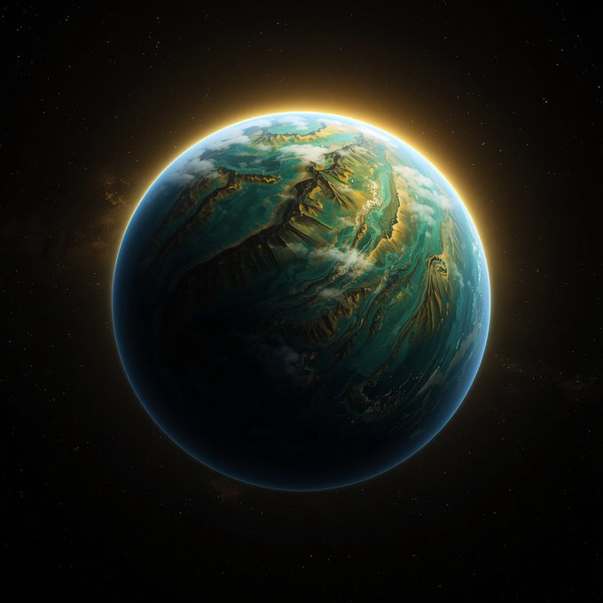 The image features a planet with green mountains, set against a black background that highlights its details. The caption of the image reads "Planet Solona #crypto Telegram t.me/+epRB3MKKoKRhZ". This suggests that the image is related to a discussion or conversation about the planet Solona and possibly other planets in our solar system.

The post seems to be discussing the planet's unique features, such as its green mountains and the fact that it is located within the solar system. The caption provides context for the image by connecting it to a specific topic of interest.