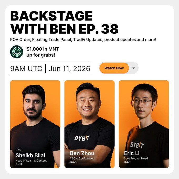 The image features a group of three men wearing black t-shirts, with one man smiling at the camera while the other two are looking off into the distance. The background appears to be orange or yellow, which could be related to an advertisement for a product or event. The text on the image includes information about a giveaway and mentions that it is taking place in MNT.