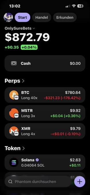 The image shows a cell phone screen displaying an interface with various trading information, such as stock prices and different cryptocurrency symbols like Bitcoin (BTC), XMRR (XMR), MXT, and others. The text on the screen indicates that users can trade Bitcoins for fiat currency or tokens and mentions specific cryptocurrency symbols. This suggests that the user may be involved in some form of online trading activity related to financial markets or cryptocurrency exchanges.