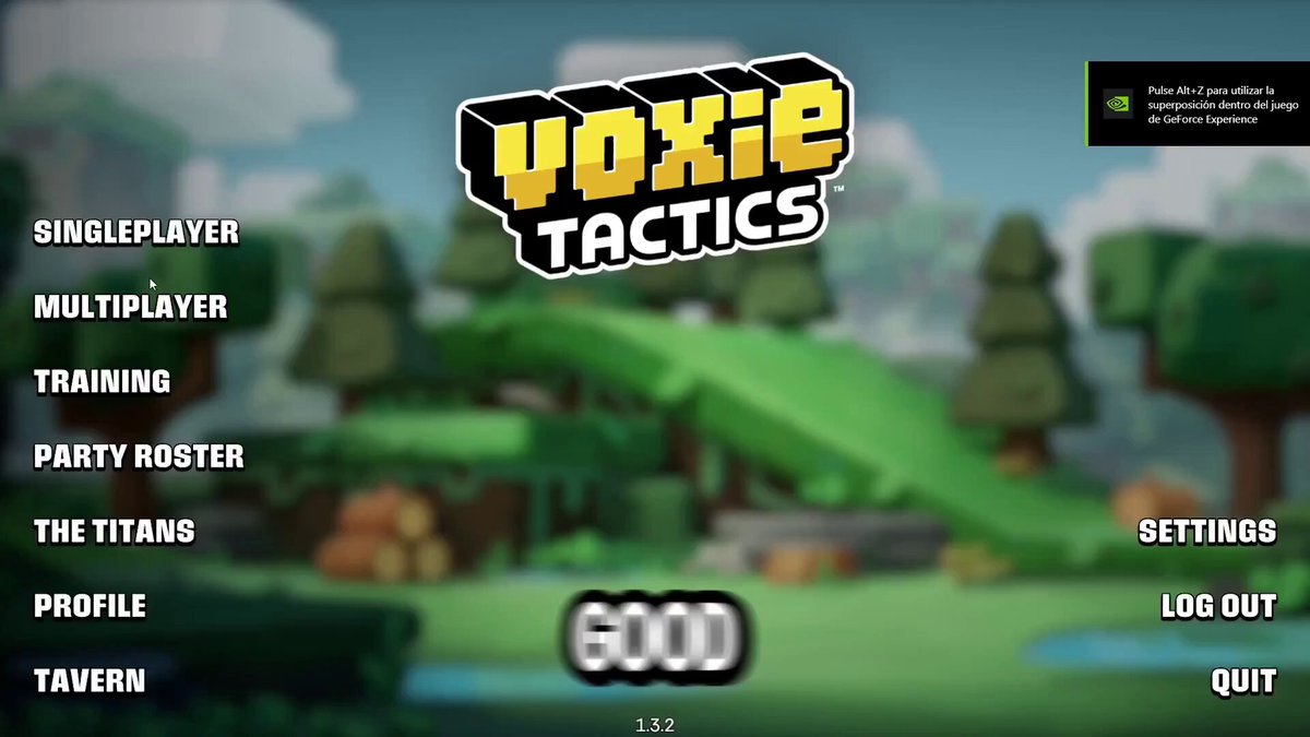 !"Good" is displayed above the player's name, indicating that they have passed a challenge or completed a task within the game. The text "VOXEL Tactics" suggests that this could be an advertisement for a video game, specifically a multiplayer action-adventure game like those found in XOXIA series games on consoles such as the Xbox 360 and the Xbox One, which can be accessed from multiple players.