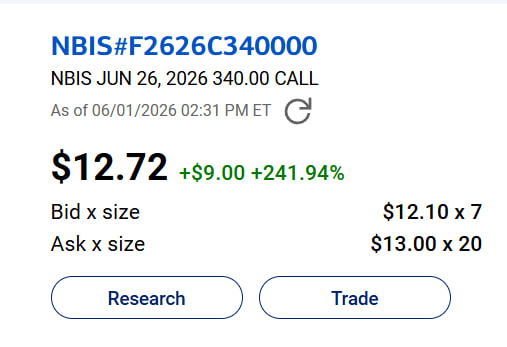 The image shows a screenshot of an auction site where a bid has been placed for a cryptocurrency called Pepe, priced at $12.72 plus a fee of $4.00 per unit. The bidding process is currently active with one bidder asking for a price of $13.00 and another bidder asking for $12.10. In addition to the auction item description, there's a warning against investing in a crypto called NBIS (NBIS).