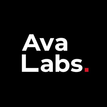 The image displays the “Ava Labs.” logo, representing the Avalanche developer whose executive updates include Charley Cooper becoming president, John Wu becoming senior advisor, and Lydia Chiu being appointed permanent CFO.
