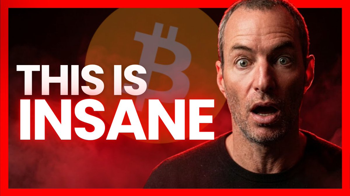 The image appears to be a YouTube thumbnail featuring a man with a shocked expression on the right side, set against a dark red background with a large Bitcoin logo and bold white text reading "THIS IS INSANE" on the left. It dramatically previews a video about Tether's KPMG audit covering December 2025 numbers, highlighting the suspicious 8-month delay and 50% reserve buffer collapse as alarming concerns the audit fails to disclose.