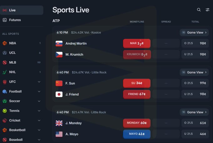 The image shows a sports news website with a large screen displaying various sports events, including football games. The website has a black background with white text that reads "Sports Live" at the top of the page. There are multiple sports events happening simultaneously on different screens in the image, showcasing a wide range of sports coverage and updates for fans to follow.