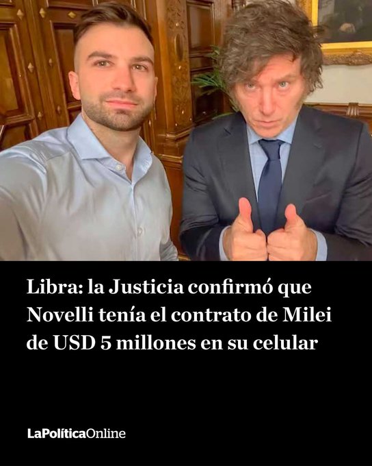 lloros, a Spanish news website, features an article about a man and woman's photo on its cover.