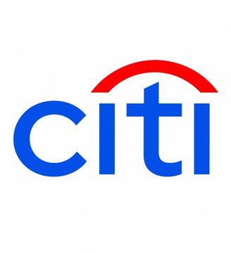 The Citi logo, featuring the lowercase word "citi" in blue with a red arch above it, on a white background.