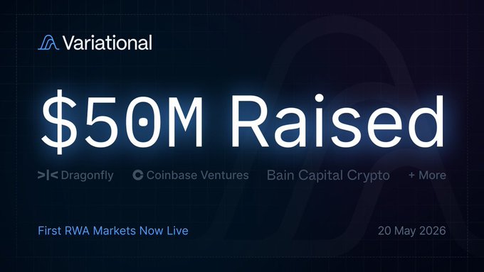 The image features a banner with white text that reads "50m raised" at the top, followed by an explanation of what the money raised was used for. The banner also includes details about the Dragonfly cryptocurrency exchange, which is a platform where people can buy and sell digital assets like coins and tokens. The post seems to be promoting the Dragonfly exchange as a way to invest in cryptocurrencies or support their projects.
