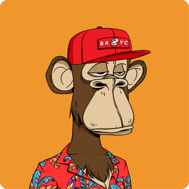 The image features a cartoon monkey wearing a red baseball cap, a t-shirt with colorful flowers on it, and possibly also dressed in a bikini top or swim trunks, giving off a beachy vibe. The image appears to be a funny, lighthearted cartoon of a male monkey that resembles the creator of the character, Monke J.Y.C. He is depicted wearing Hawaiian clothing, and the image seems to connect it with an online post. However, the exact content or nature of this connection remains uncertain from the given information provided in the description.