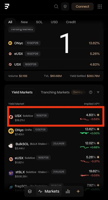 The image shows a cell phone screen with various options displayed for opening a YT position using USX or eUSX, as well as gaining exposure to Flare rewards by entering the YT-USX market. The user should click on the highlighted section of the screen and enter the YT-USX market in the designated field. This will allow them to gain more exposure to the platform and potentially increase their reach among the target audience.