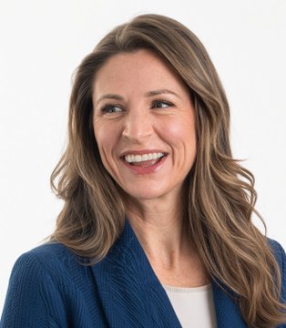 A smiling woman with shoulder-length brown hair wearing a blue textured blazer, photographed against a white background in a professional headshot style.

The image likely depicts Morgan Stanley's digital assets chief referenced in the post, as the article discusses rising tokenization demand across global markets led by her commentary.