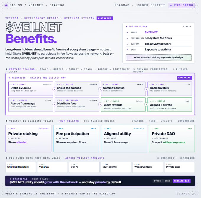 The image features a page from Veilnet, a website dedicated to cryptocurrency wallets. It showcases various information about the benefits of using Venetian coins for exchanging currency online. The main focus is on the "Benefits" section, which details the advantages of using Venetian coins as payment options compared to traditional bank transfers or peer-to-peer exchanges. The post also suggests that Venetian coin holders should get rewarded with staking or tokens when holding the wallet, based on their stake allocation and usage history. The image has a caption explaining what is being shown, which connects the content of the website's benefits section to the actual content displayed on the webpage.